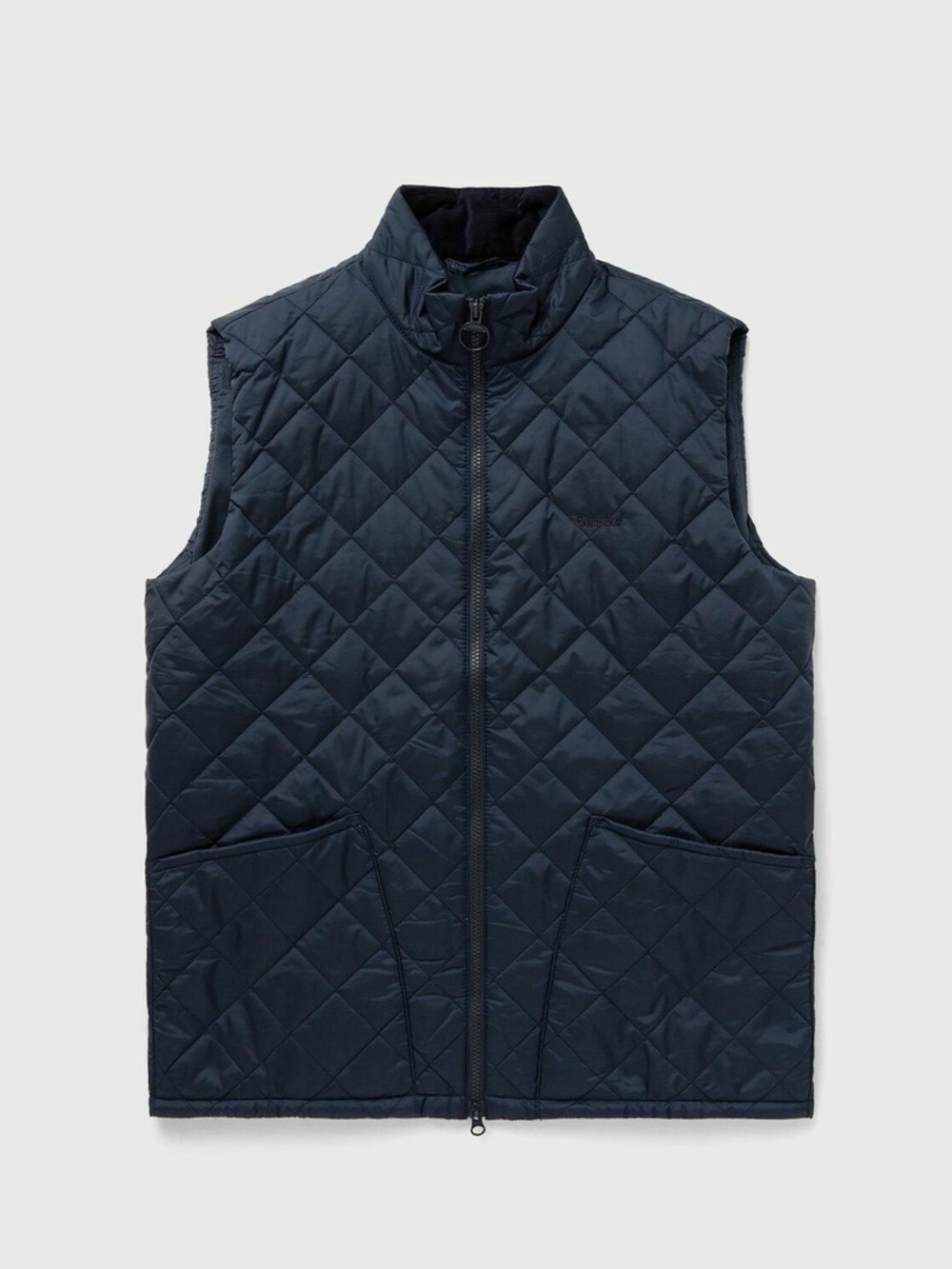 Barbour Men’s Navy Quilted Monty Gilet Puffer Vest Size XL